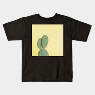 Yellow Cactus Kids T-Shirt